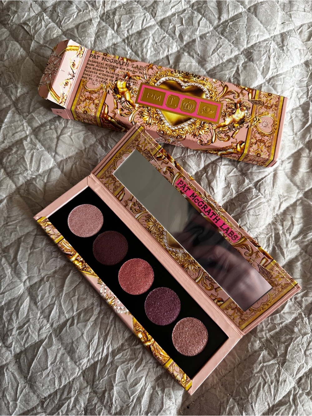 Pat McGrath Rose Pink & Plum Shimmer Eyeshadow Palette